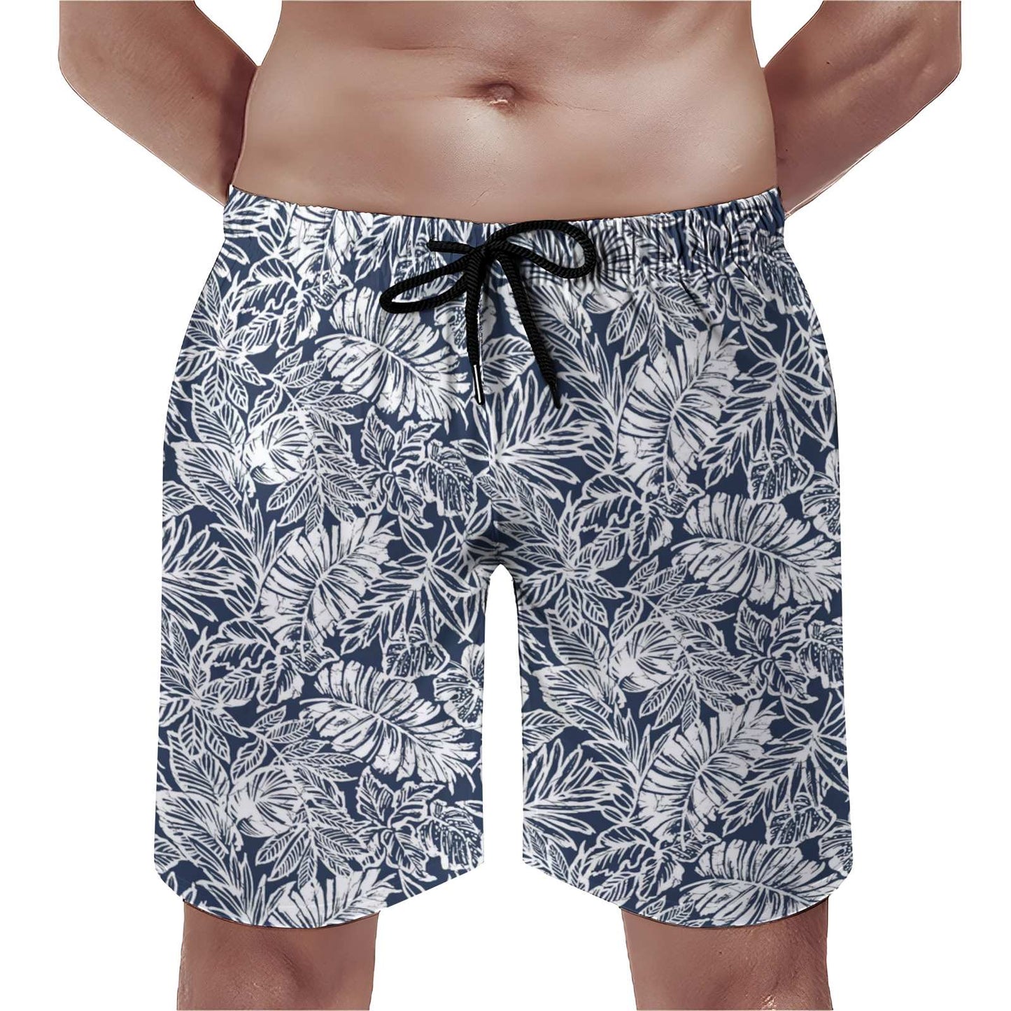 Batik Art Flowers Geek Shorts