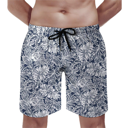 Batik Art Flowers Geek Shorts