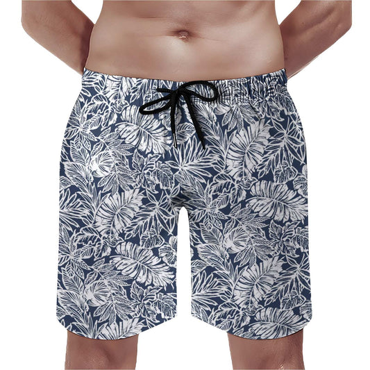Batik Art Flowers Geek Shorts