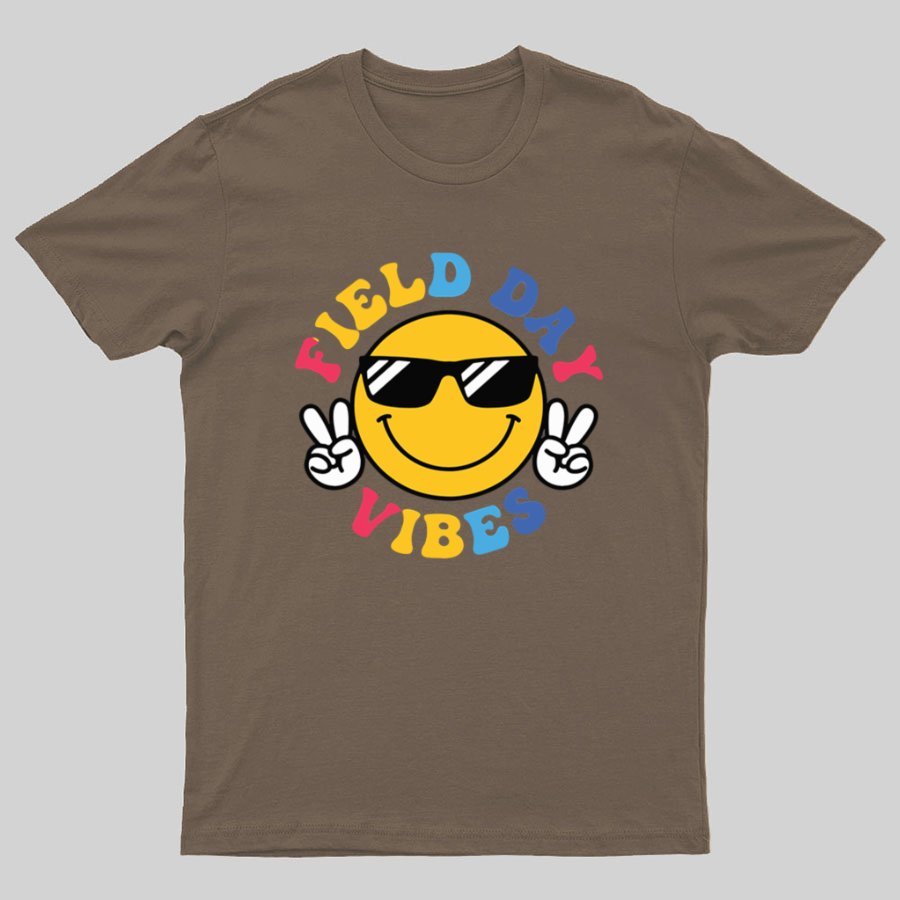Field Day Vibes Geeky T-Shirt