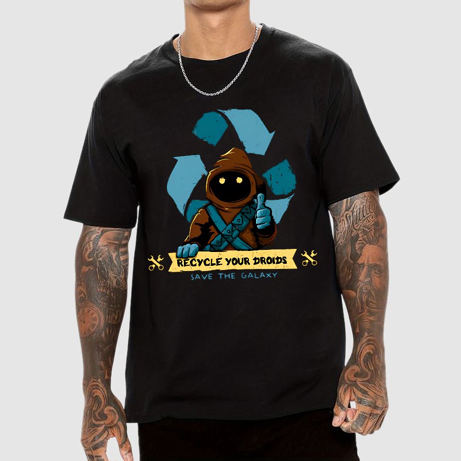 Recycle Your Droids Geek T-Shirt