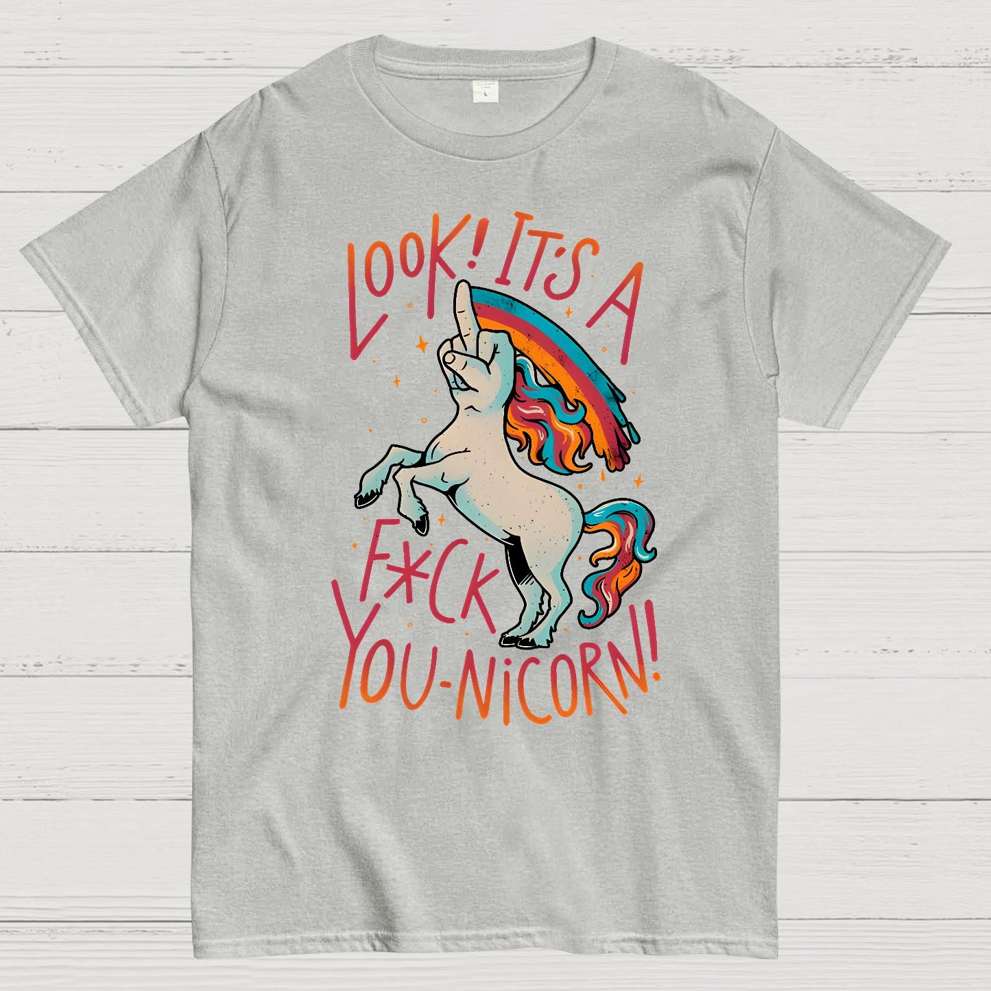 F-You Unicorn Geek T-Shirt