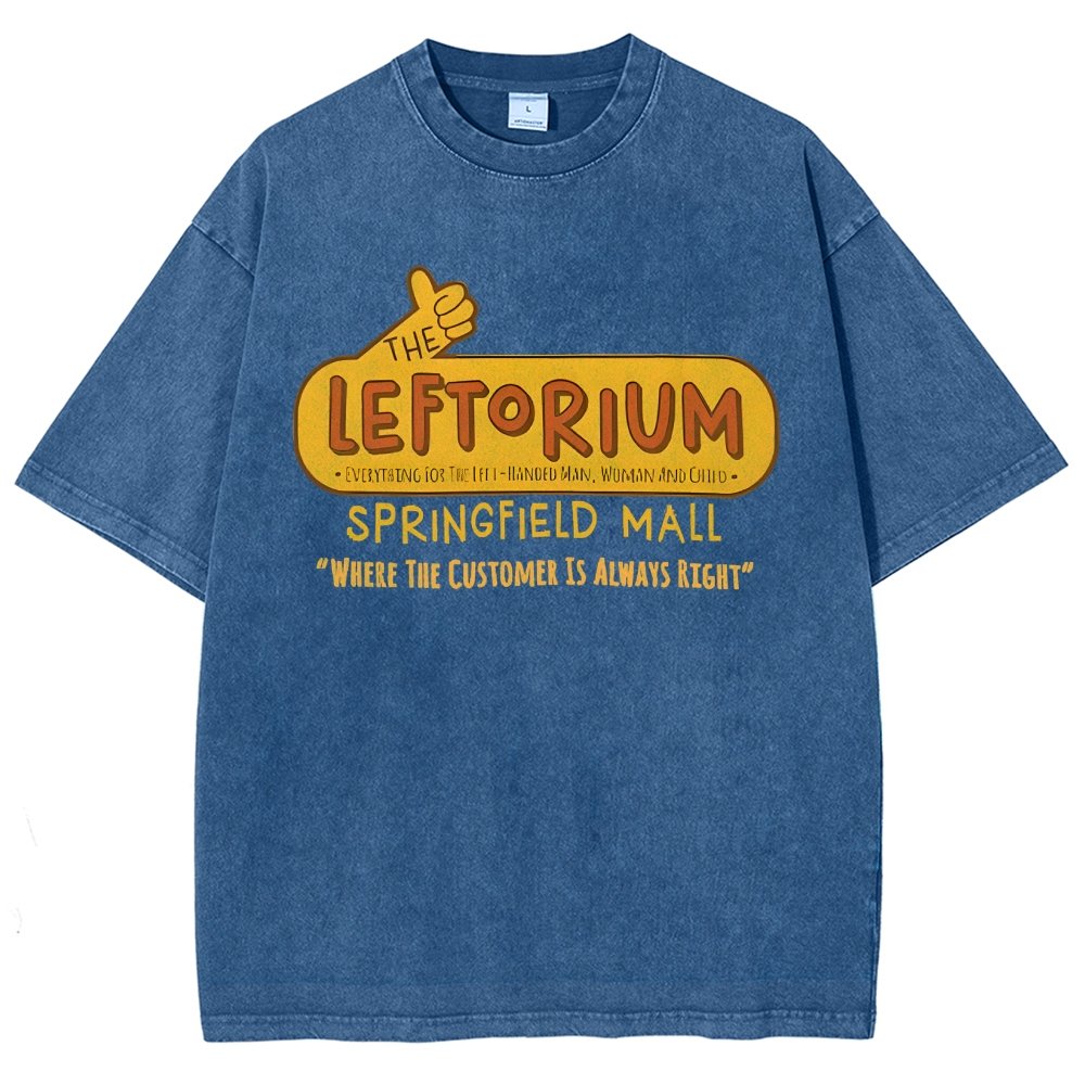 The Leftorium Store Vintage Distressed T-shirt