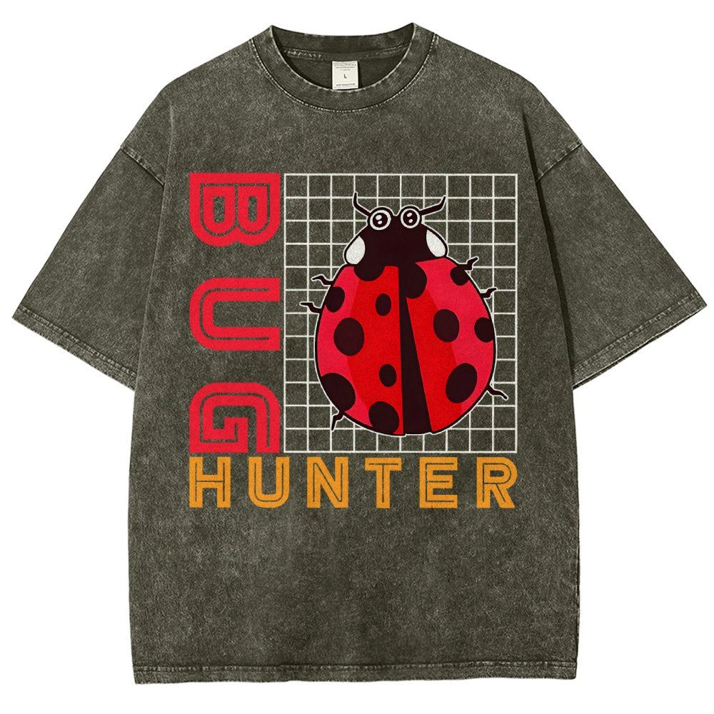 Bug Hunter Vintage Distressed T-shirt