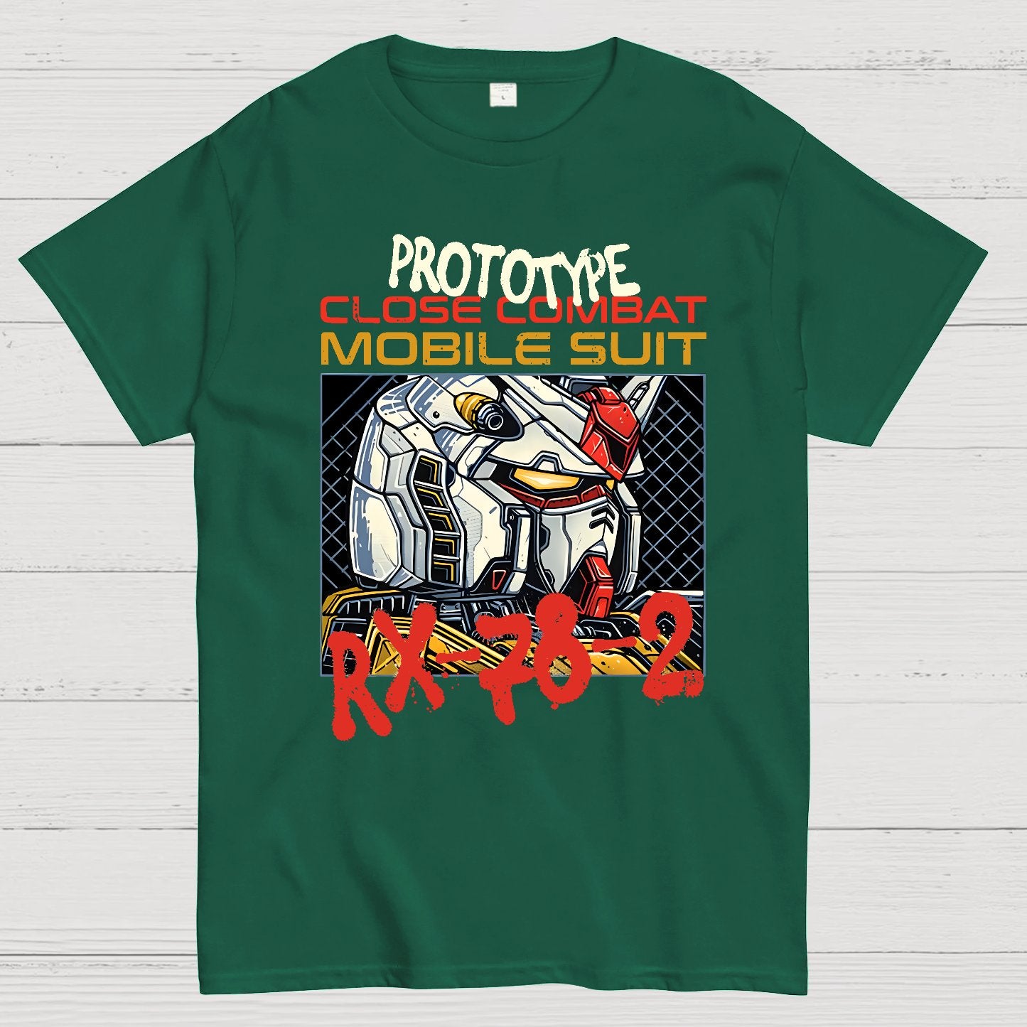 Close Combat Mobile Suit Geek T-Shirt