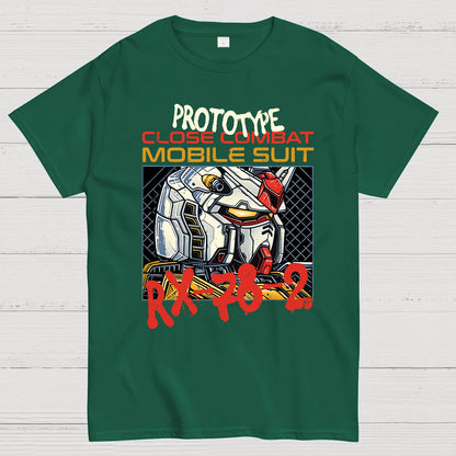Close Combat Mobile Suit Geek T-Shirt