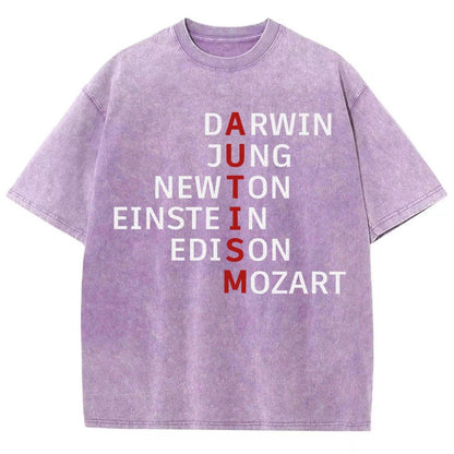 Autism and genius: different ways of thinking Vintage Distressed T-shirt