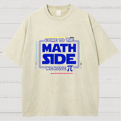 Come To The Nerd Side We Have Pi Vintage Distressed T-shirt