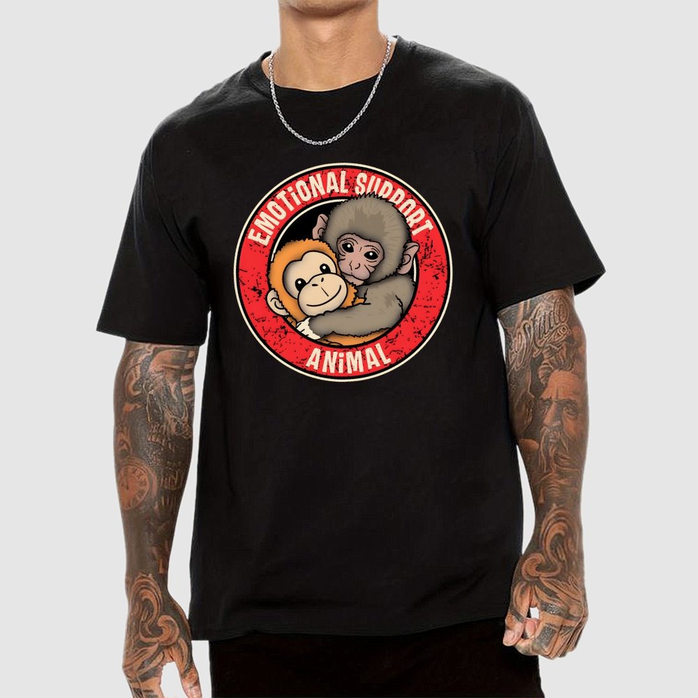 Emotional Support Animal Geek T-Shirt