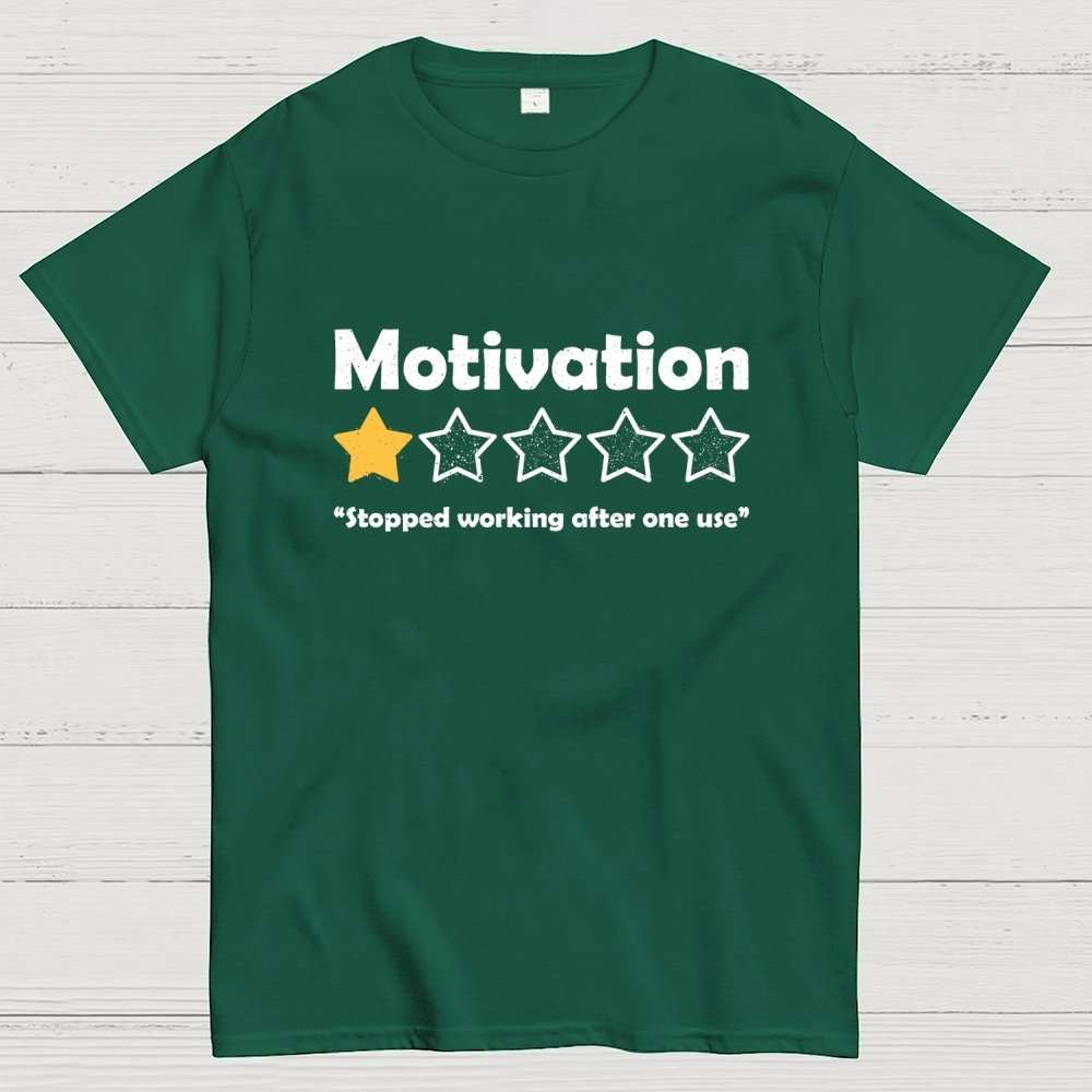 Motivation Review Geek T-Shirt