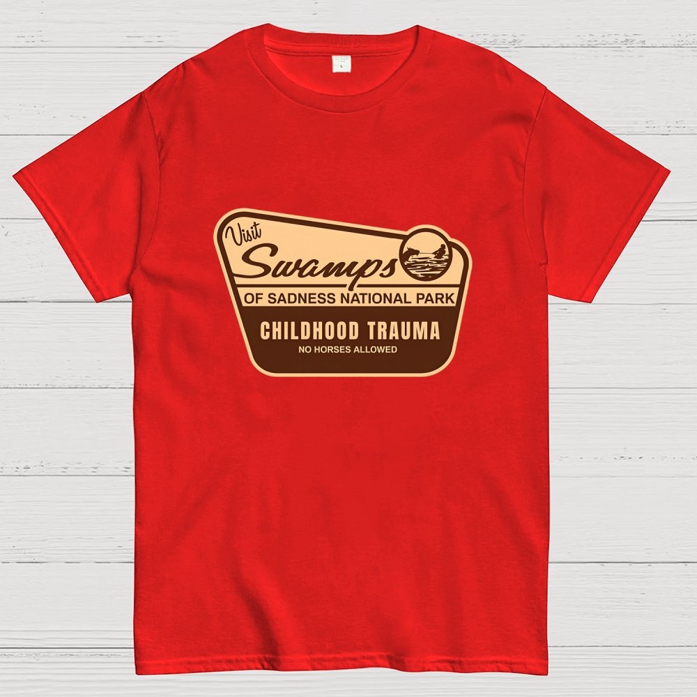Mysterious Swamps National Park Geek T-Shirt