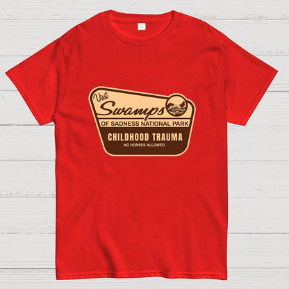 Mysterious Swamps National Park Geek T-Shirt