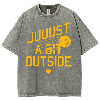 Just A Bit Outside Vintage Distressed T-shirt