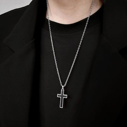 Stainless Steel Cross Necklace – Where Faith Meets Timeless Style