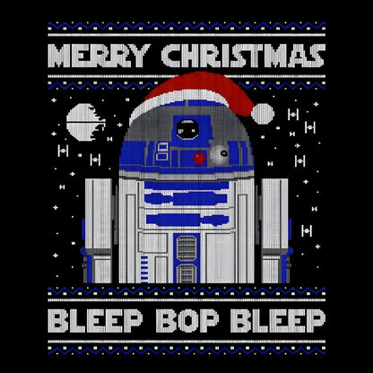Bleep Bop Bleep Xmas Geek T-Shirt