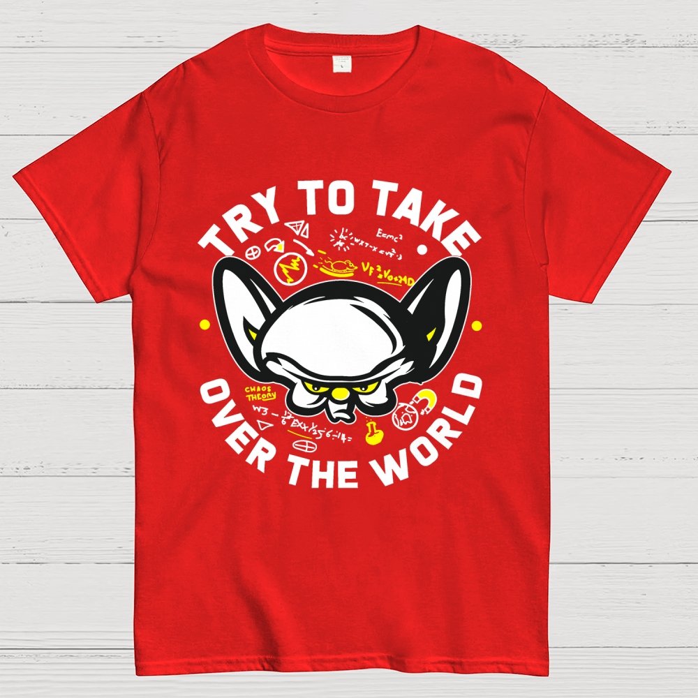 Take Over The World Unisex Geek T-Shirt