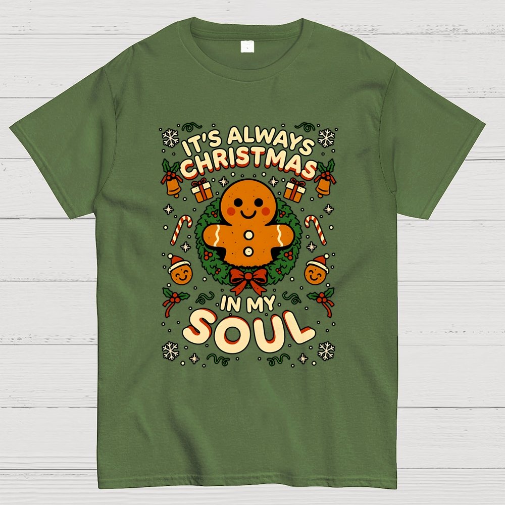 Christmas Soul Gift Geek T-Shirt