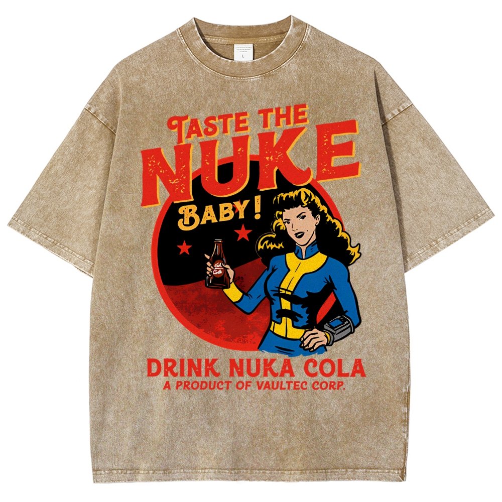Taste the nuke Vintage Distressed T-shirt