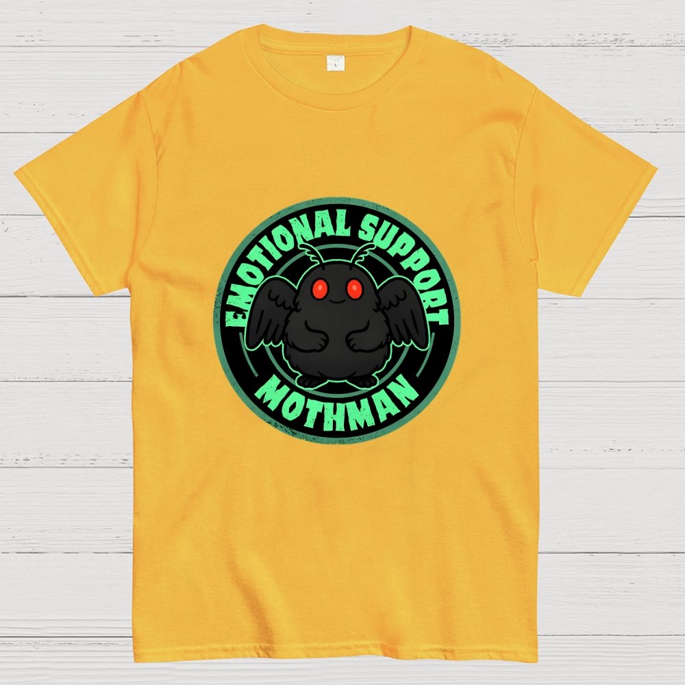 Emotional Support Mothman Geek T-Shirt