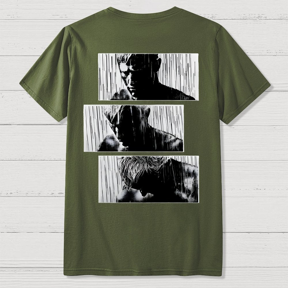 Tears In Rain Front And Back Printing Geek T-Shirt