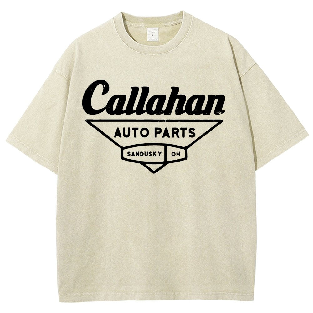 Callahan Auto Parts Vintage Distressed T-shirt