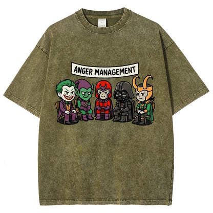 Anger Management Vintage Distressed T-shirt