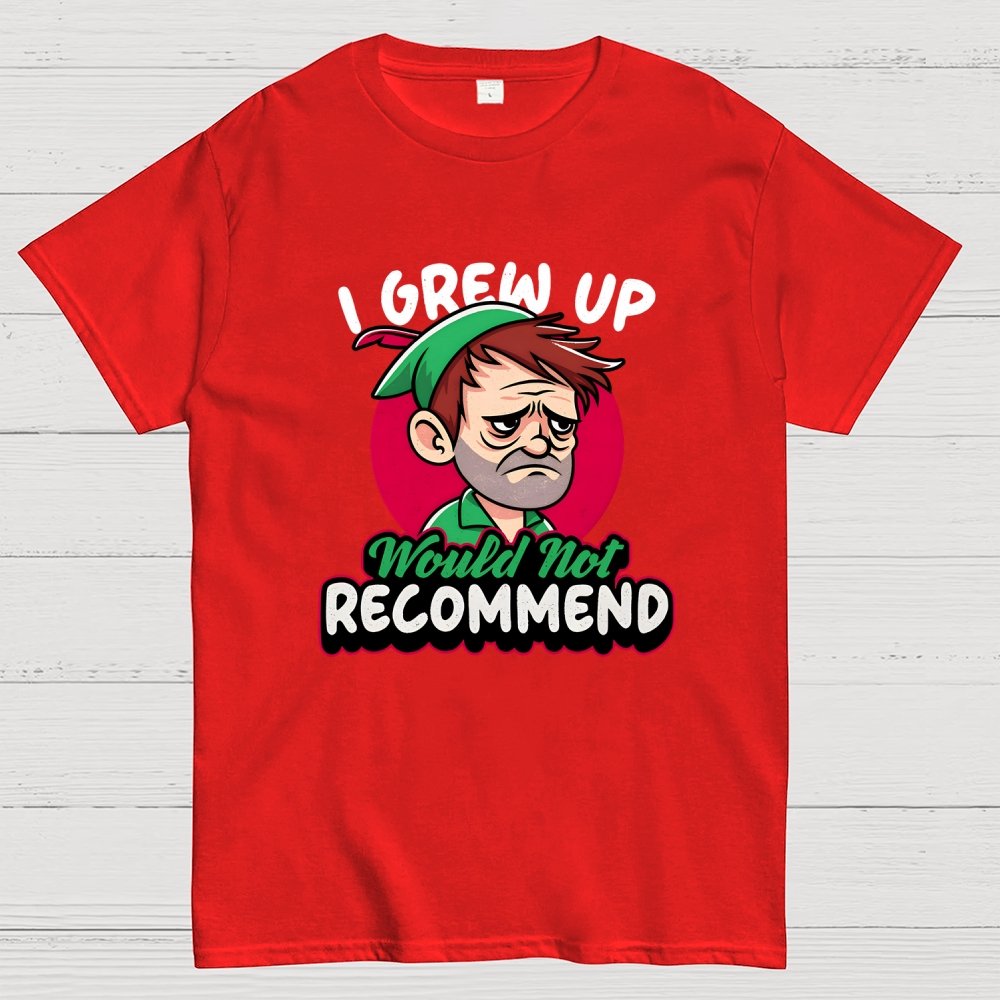 No Happy Thoughts Left Geek T-Shirt
