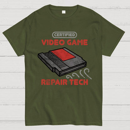 Video Game Repair Tech Geek T-Shirt