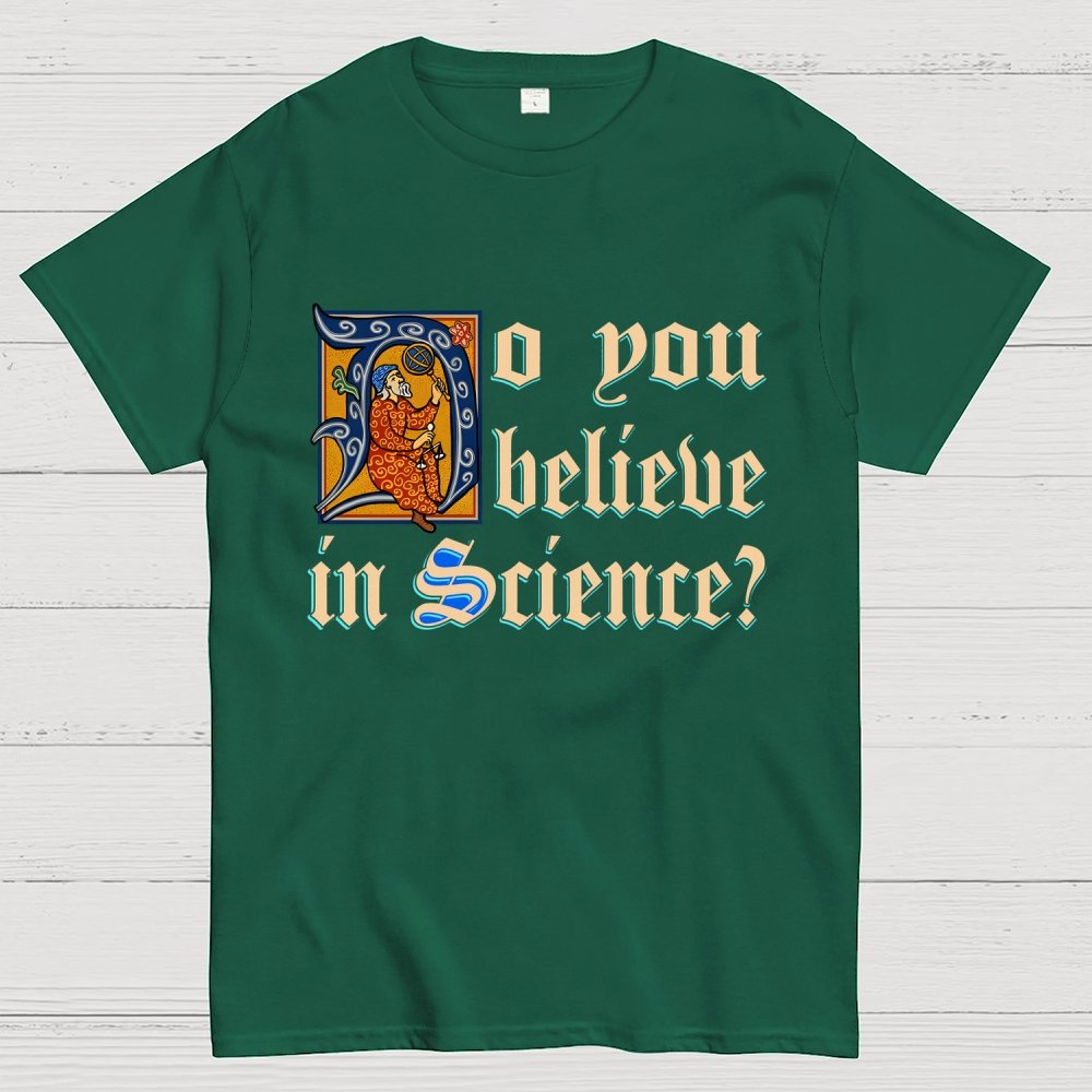 Illuminated Scientist Geek T-Shirt