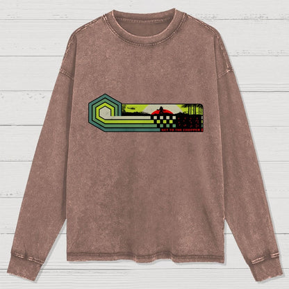 Get To The Chopper Washed Long Sleeve Tee