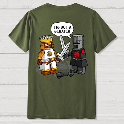 King Vs Knight Front And Back Printing Geek T-Shirt