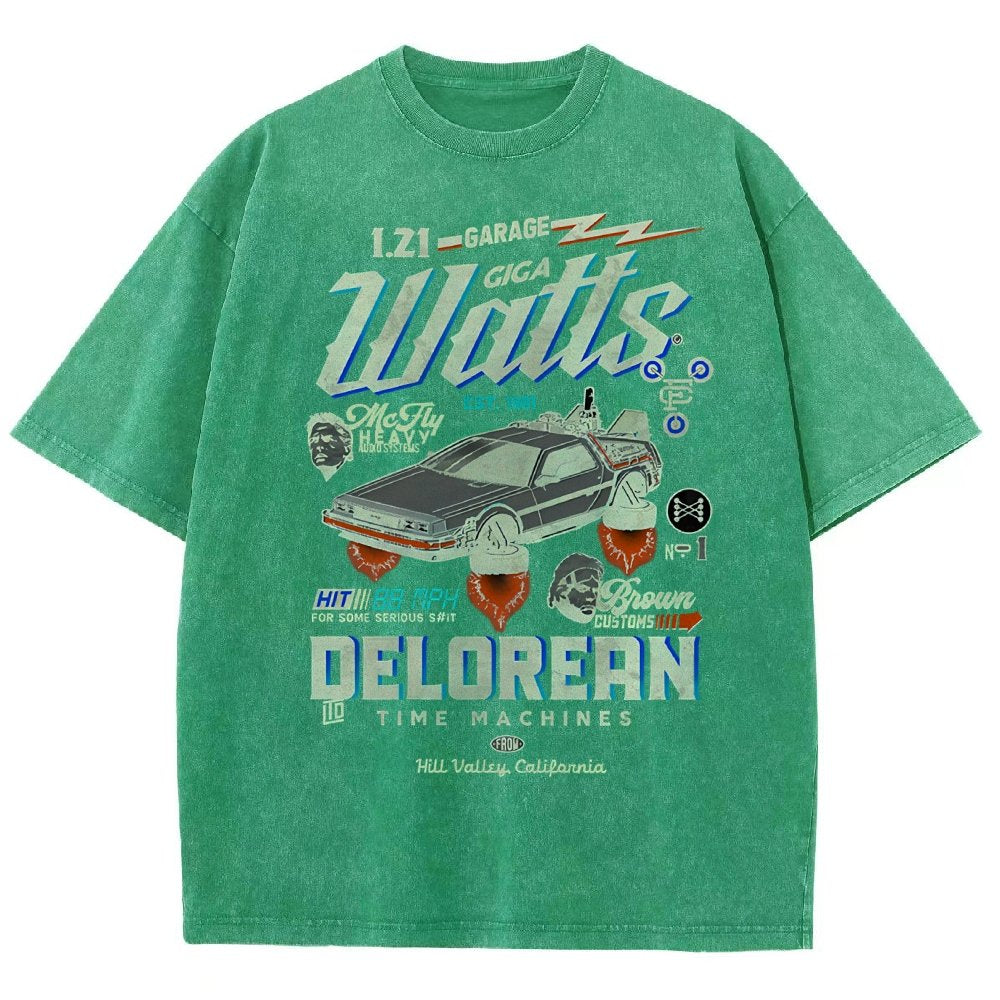 Gigawatts Garage Remix Vintage Distressed T-shirt