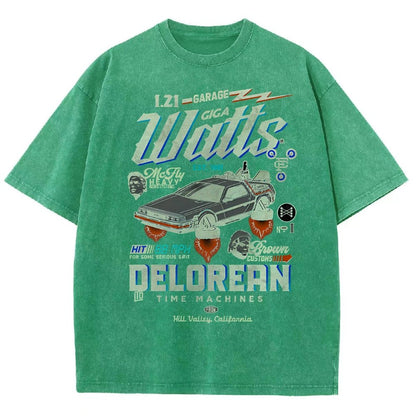 Gigawatts Garage Remix Vintage Distressed T-shirt