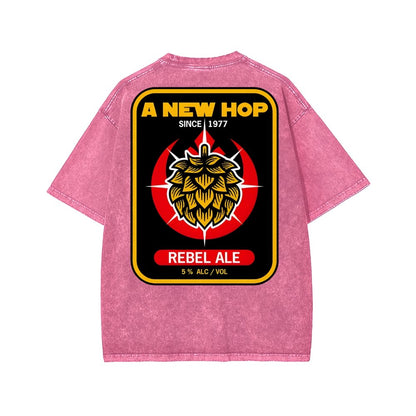 A New Starry Rebel Ale Washed T-shirt