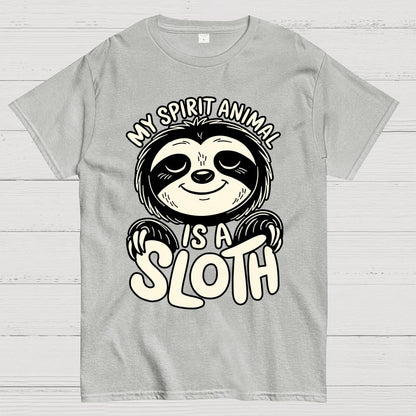 My Spirit Animal is a Sloth Geek T-Shirt
