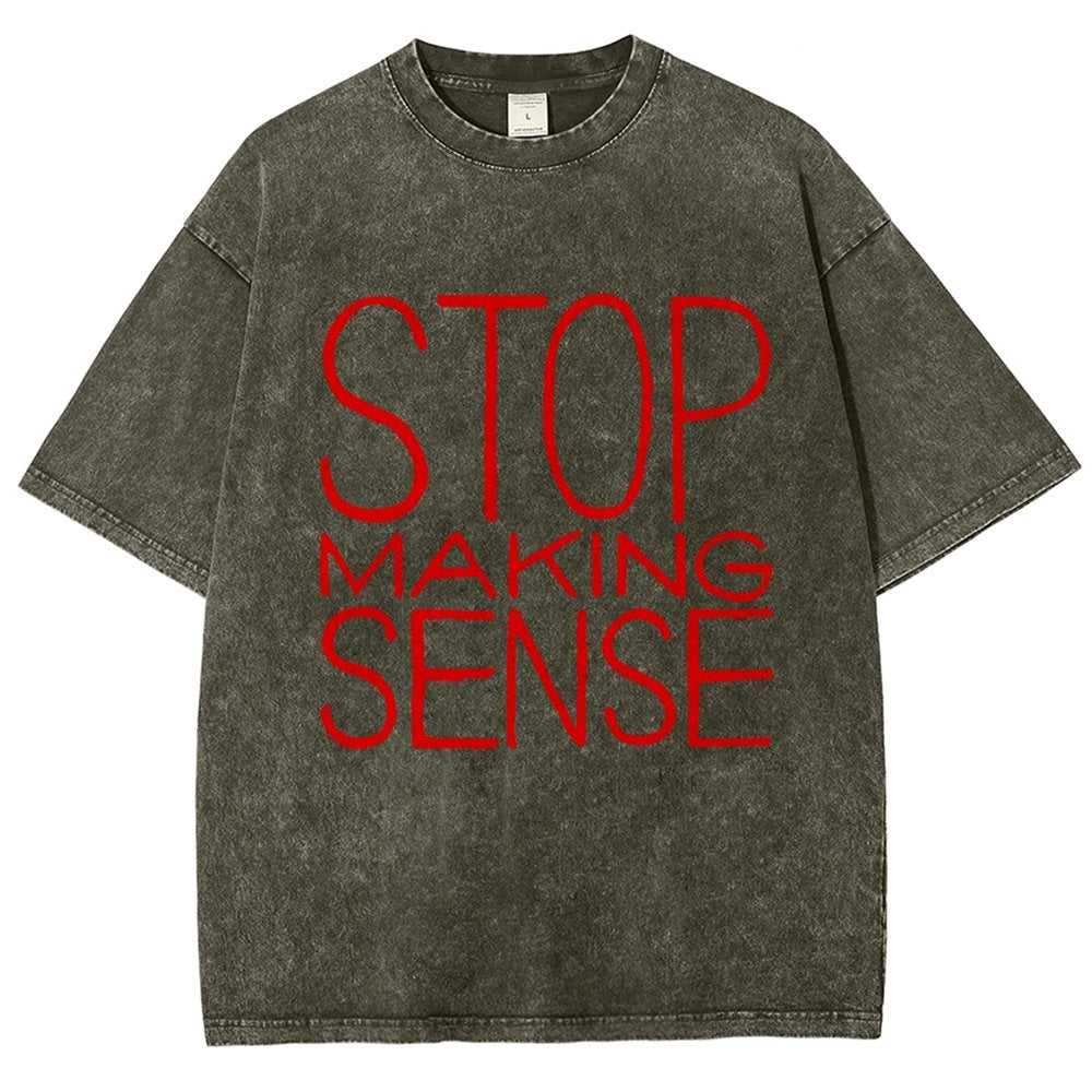Stop Making Sense Vintage Distressed T-shirt
