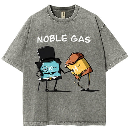 NOBLE GAS Vintage Distressed T-shirt