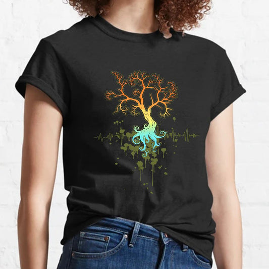 Fractal Tree Nerdy T-Shirt