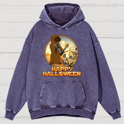 Happy Halloween Vintage Distressed Hoodie