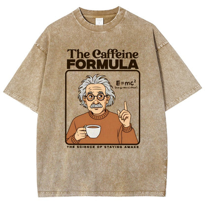 Caffeine Formula Vintage Distressed T-shirt