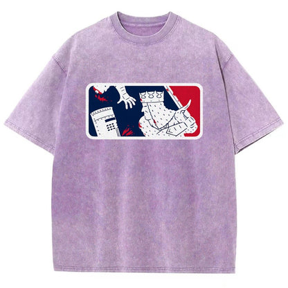 No-Pass League! Vintage Distressed T-shirt