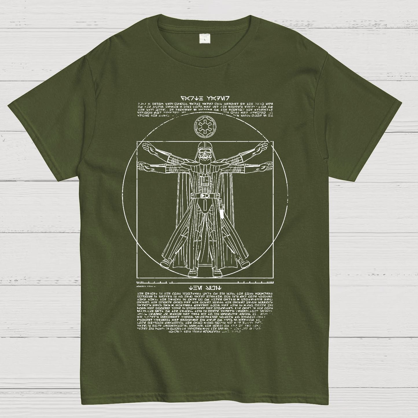 Vitruvian Darkside Geek T-Shirt