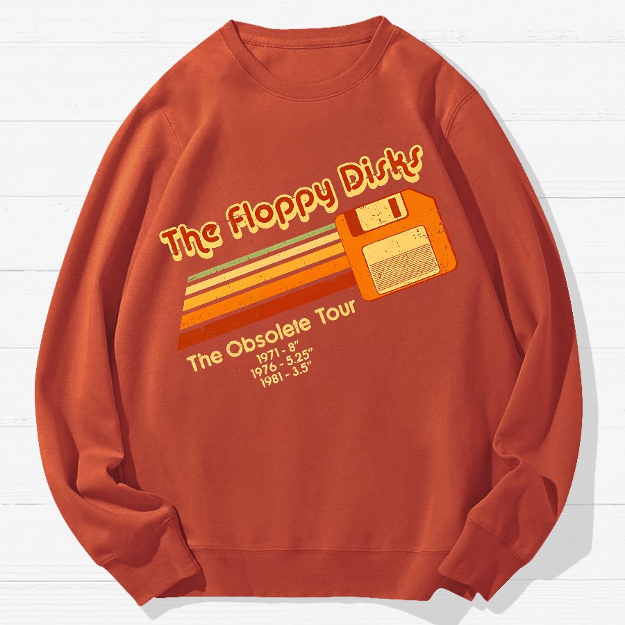 The Floppy Disks Geek Cotton Sweatshirt