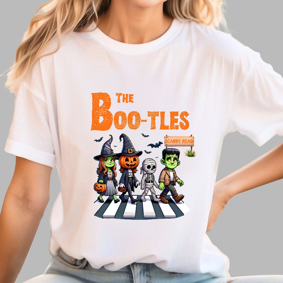 The Boo-tles Halloween Geeky T-Shirt