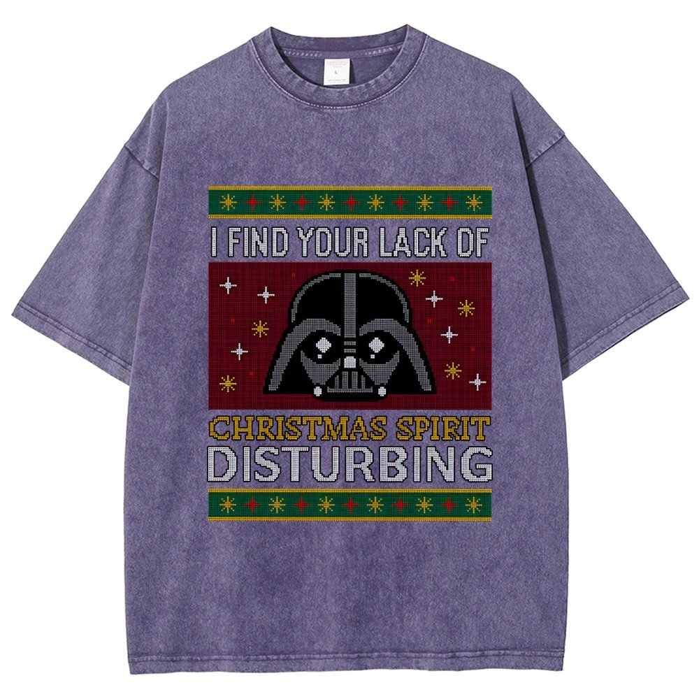 Lack of Christmas Spirit  Vintage Distressed T-shirt