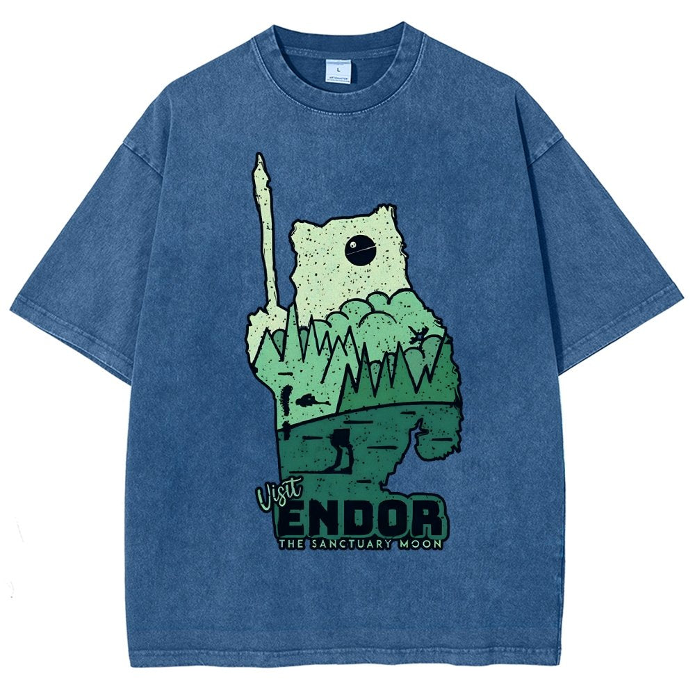 Endoe Vintage Distressed T-shirt
