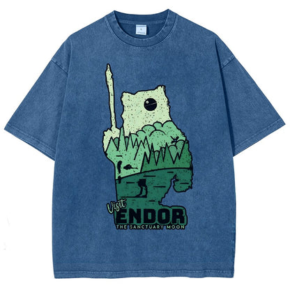 Endoe Vintage Distressed T-shirt