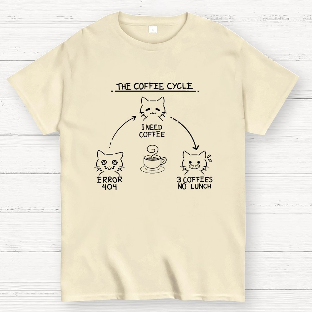 The Coffee Cycle Geek T-Shirt