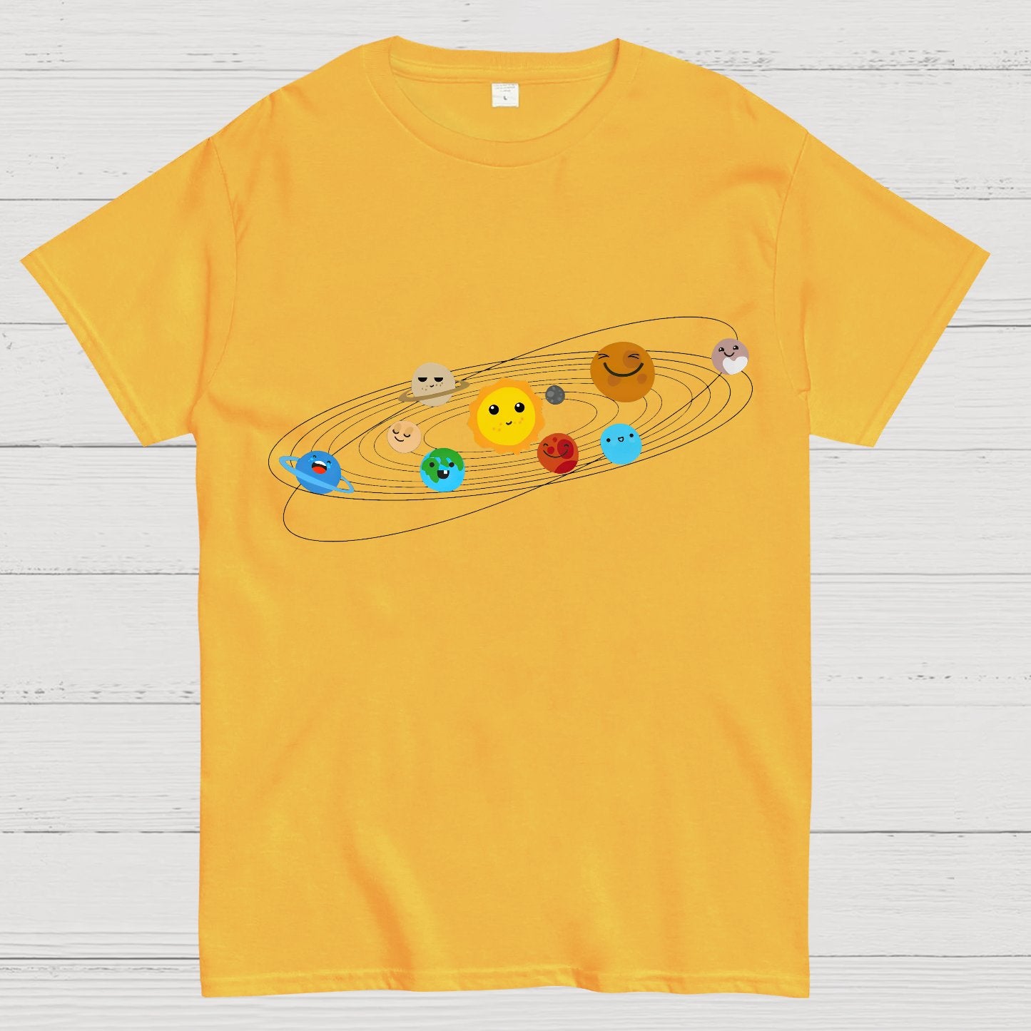 Solar System Nerdy T-Shirt