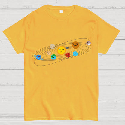 Solar System Nerdy T-Shirt
